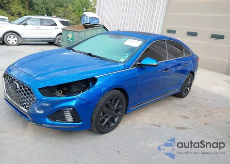 2018 Hyundai Sonata Sport 2.0T z USA, uszkodzony, nr VIN 5NPE34AB1JH616542